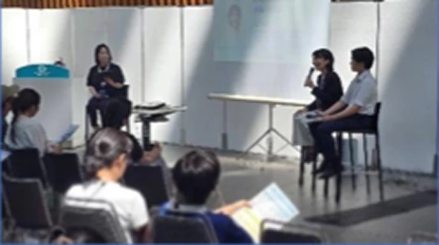 伊藤氏、小川氏による講演の様子