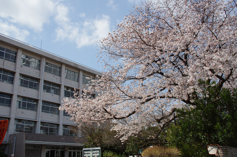 高島高等学校の外観